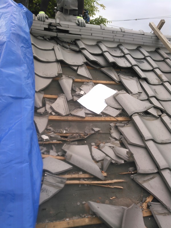 古川設計室屋根被害(600)